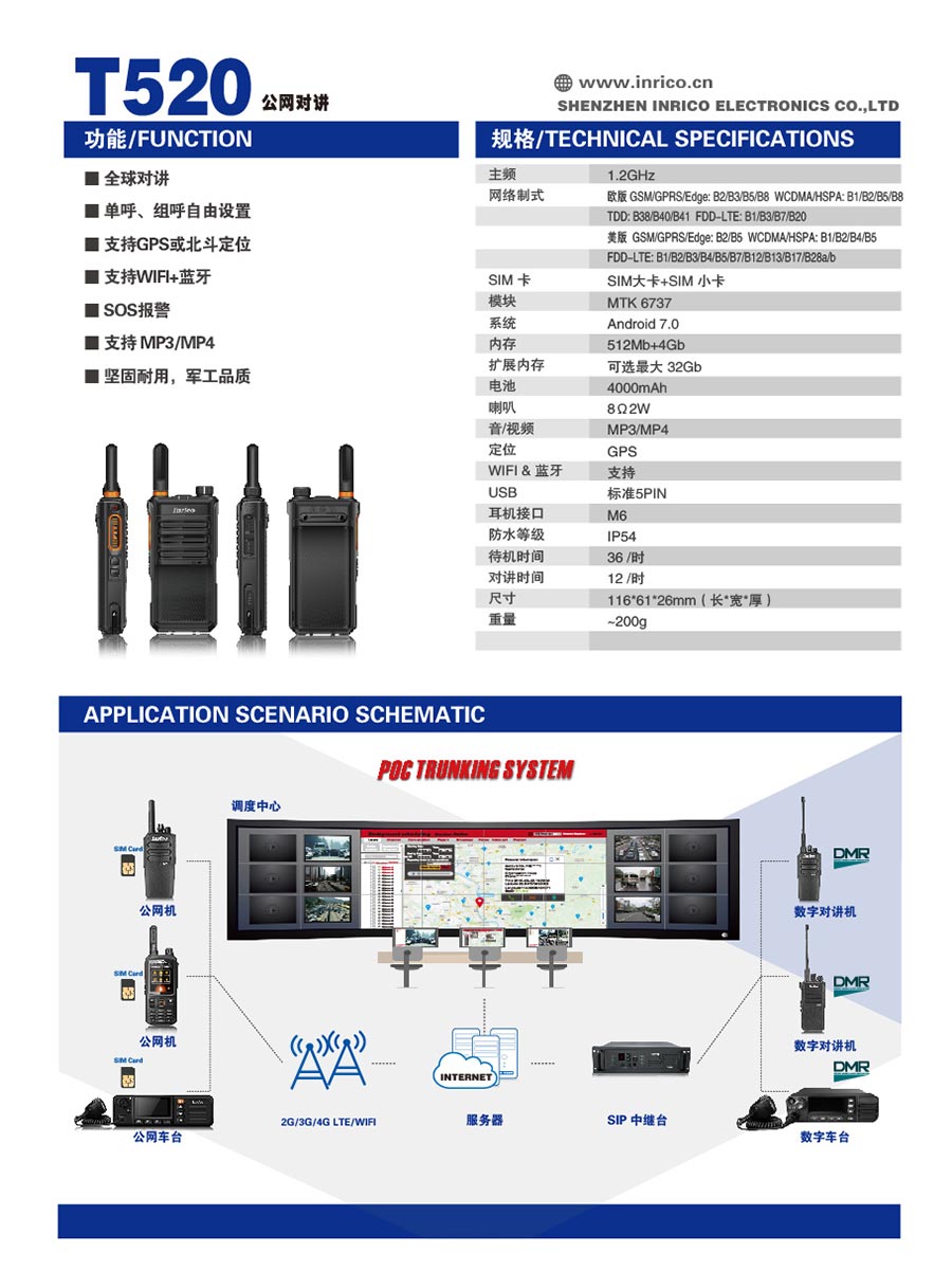 河南對講機公司